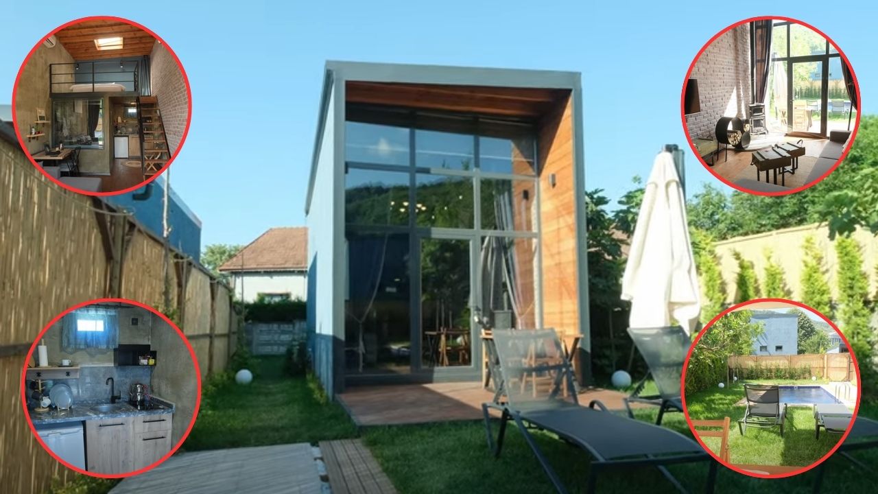 Minimalist Tiny House in Sapanca, Turkey Overview